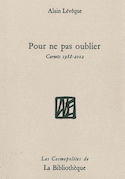 Pour ne pas oublier